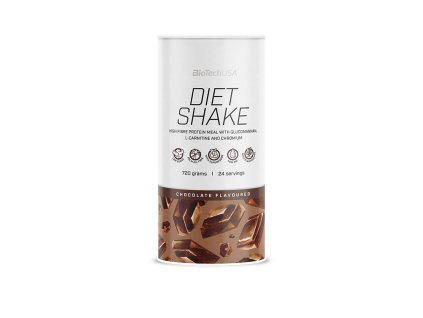 BioTech Diet Shake 720 g (Příchuť čokoláda)
