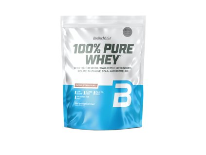 BioTech 100% Pure Whey 1000 g (Příchuť čokoláda)
