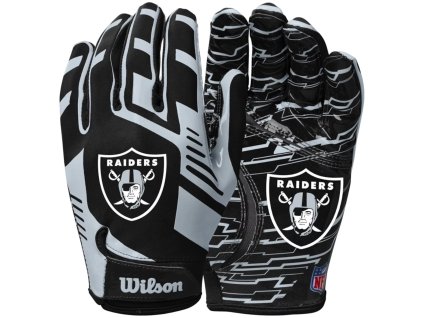 Wilson NFL Stretch Fit Receivers Gloves WTF9326LV (Velikost One size)