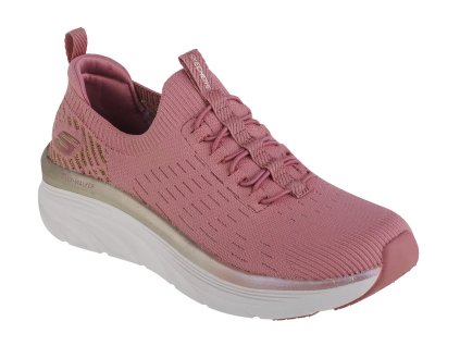 Dámské nazouvací tenisky Skechers D'Lux Walker Let It Glow 149366-RSGD - výprodej