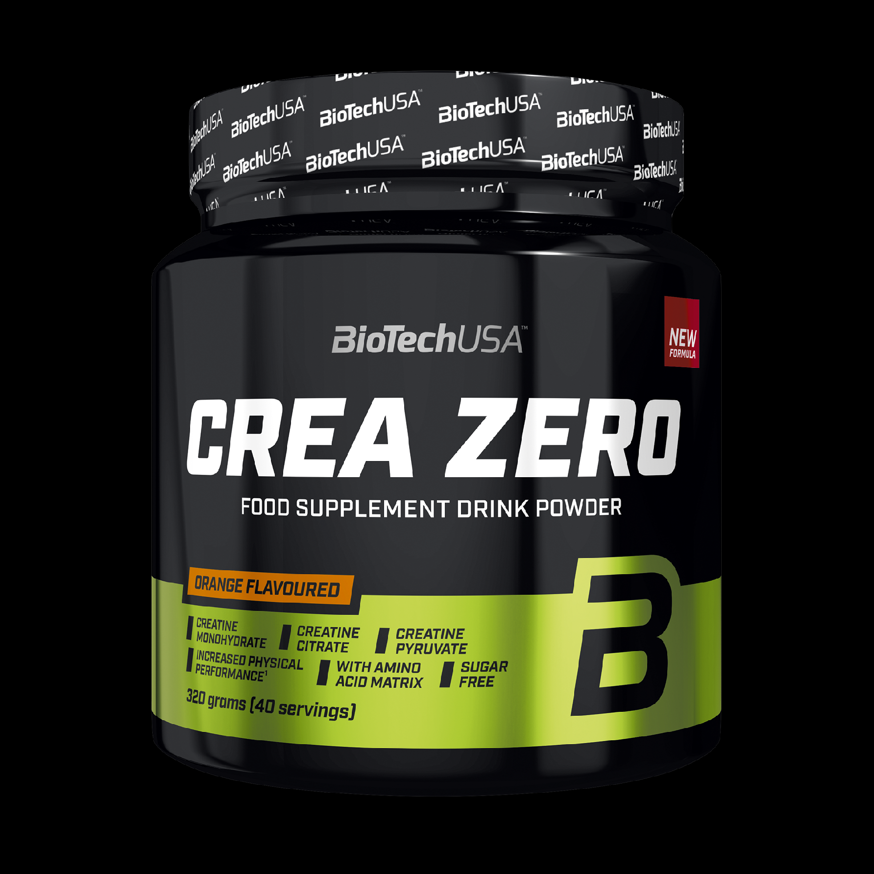 BioTech Crea Zero 320 g orange