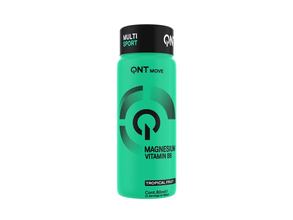 QNT Magnesium Vitamin B6 Shot 80 ml tropical fruit