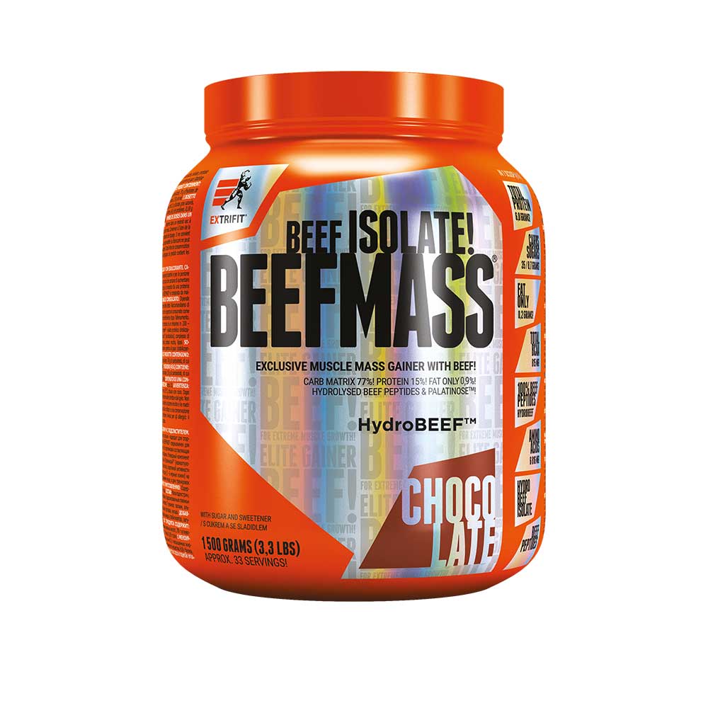 Extrifit BeefMass 1500 g Příchuť: čokoláda