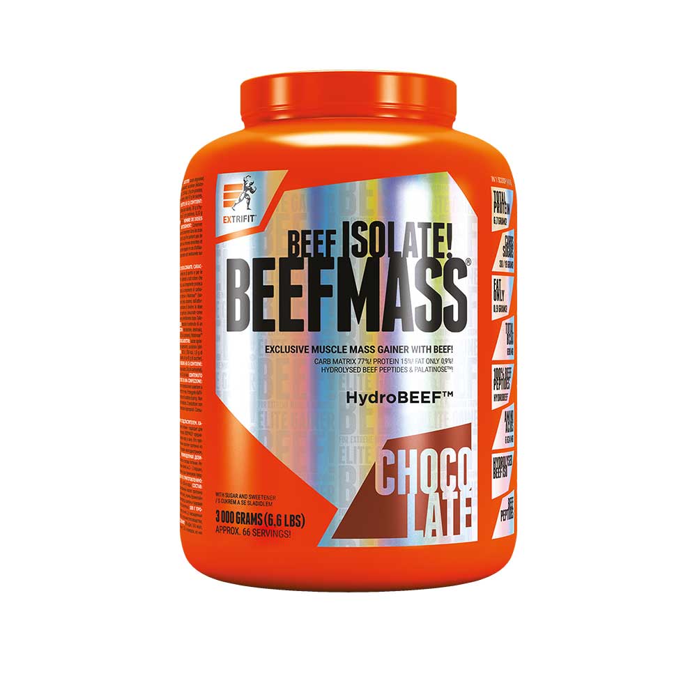 Extrifit BeefMass 3000 g - čokoláda