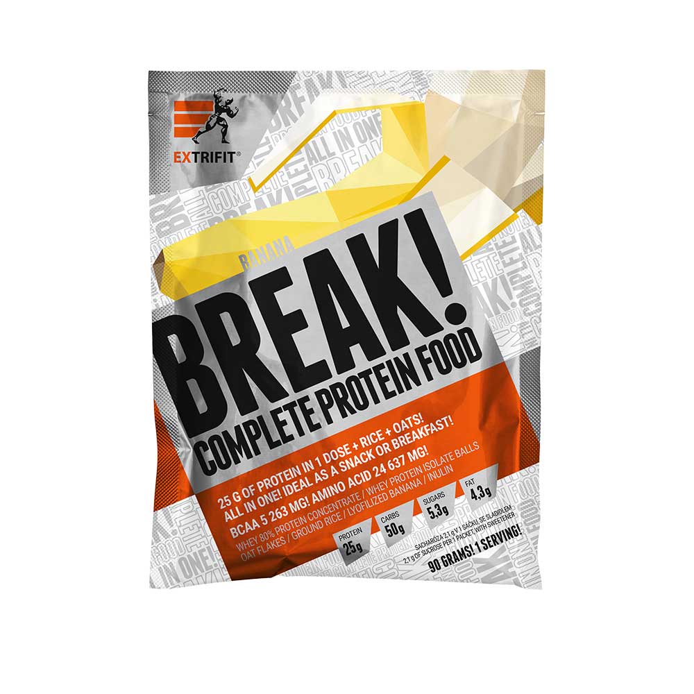 Extrifit Protein Break 90 g - banán