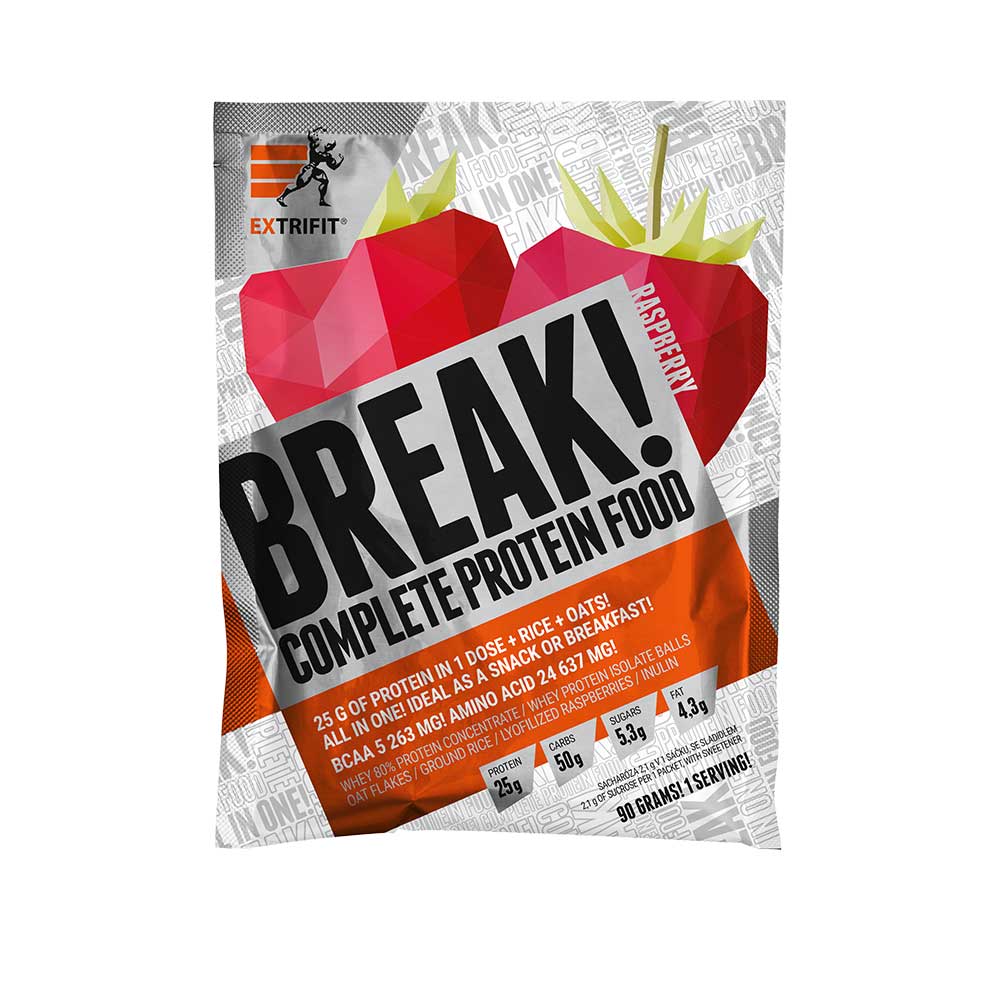 Extrifit Protein Break 90 g - malina