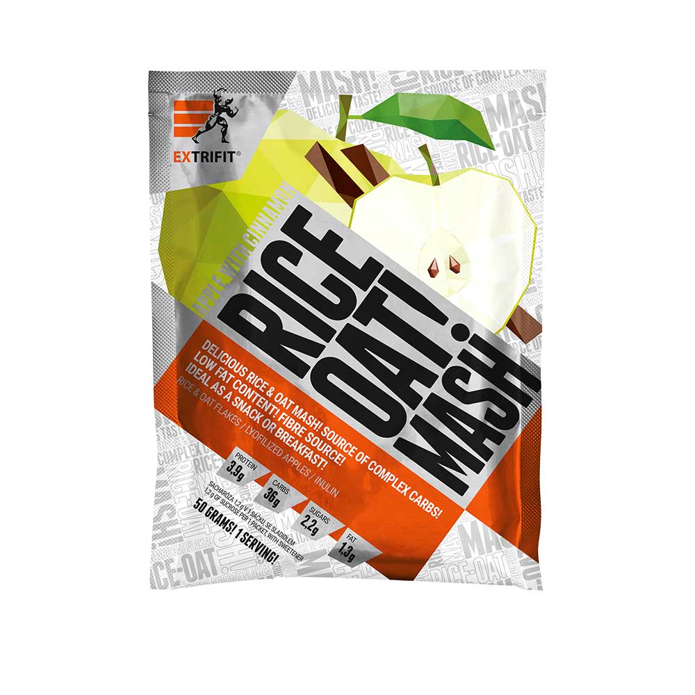 Extrifit Rice & Oat Mash 50 g - jablko/skořice