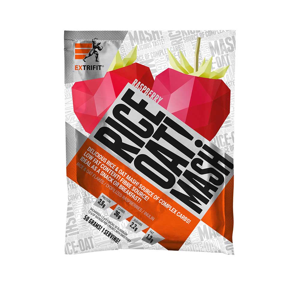 Extrifit Rice & Oat Mash 50 g - malina