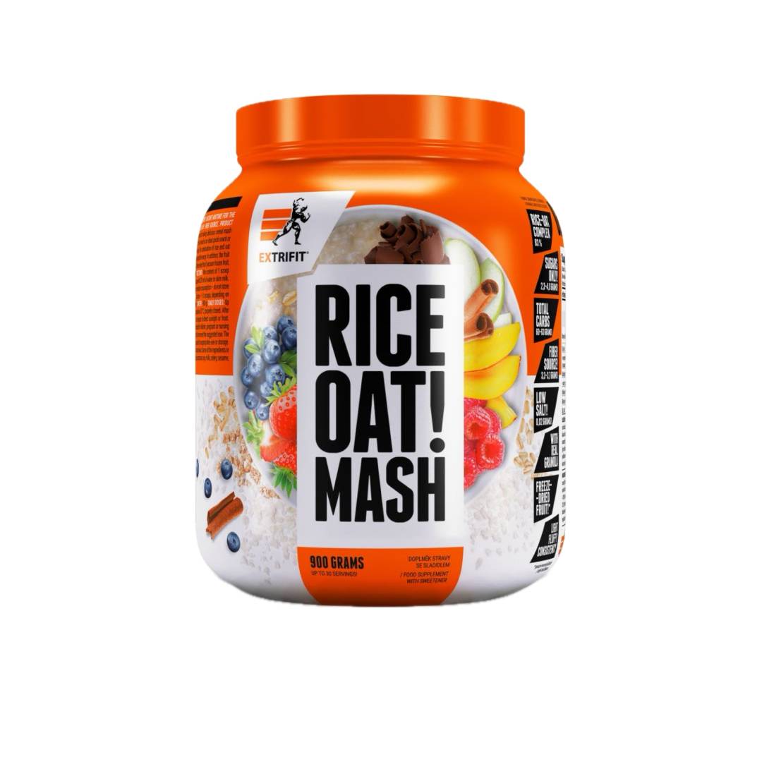 Extrifit Rice & Oat Mash 900 g Příchuť: mango