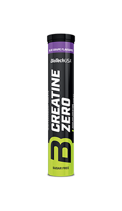 BioTech Creatine Zero 16 tbl blood (šumivé) Příchuť: modrý hrozen