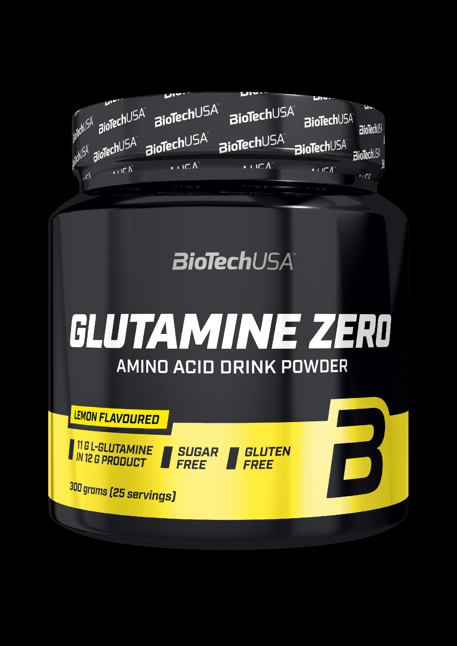 BioTech Glutamine Zero 300 g Příchuť: citron