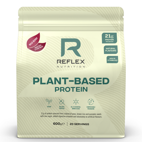 Reflex Nutrition Reflex Plant Based Protein 600 g Příchuť: lesní ovoce