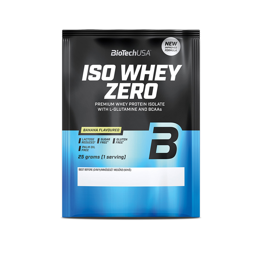 BioTech Iso Whey Zero 25 g Příchuť: katalánský karamelový krém