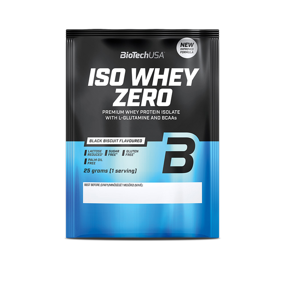 BioTech Iso Whey Zero 25 g Příchuť: černé sušenky