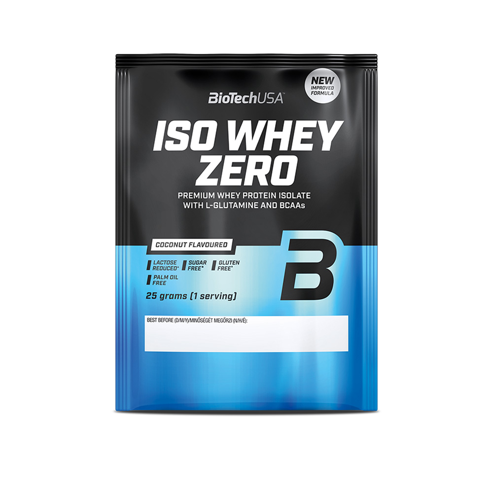BioTech Iso Whey Zero 25 g Příchuť: kokos