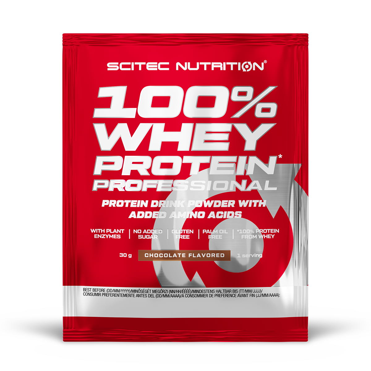 Scitec 100% Whey Protein Professional 30 g - pistácie/bílá čokoláda