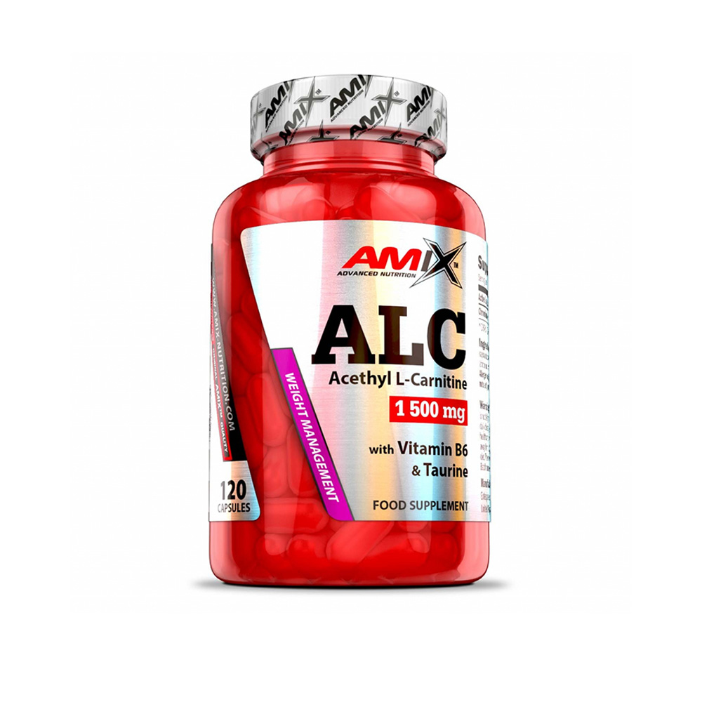 AMIX ALC + Taurine & Vitamin B6, 120cps