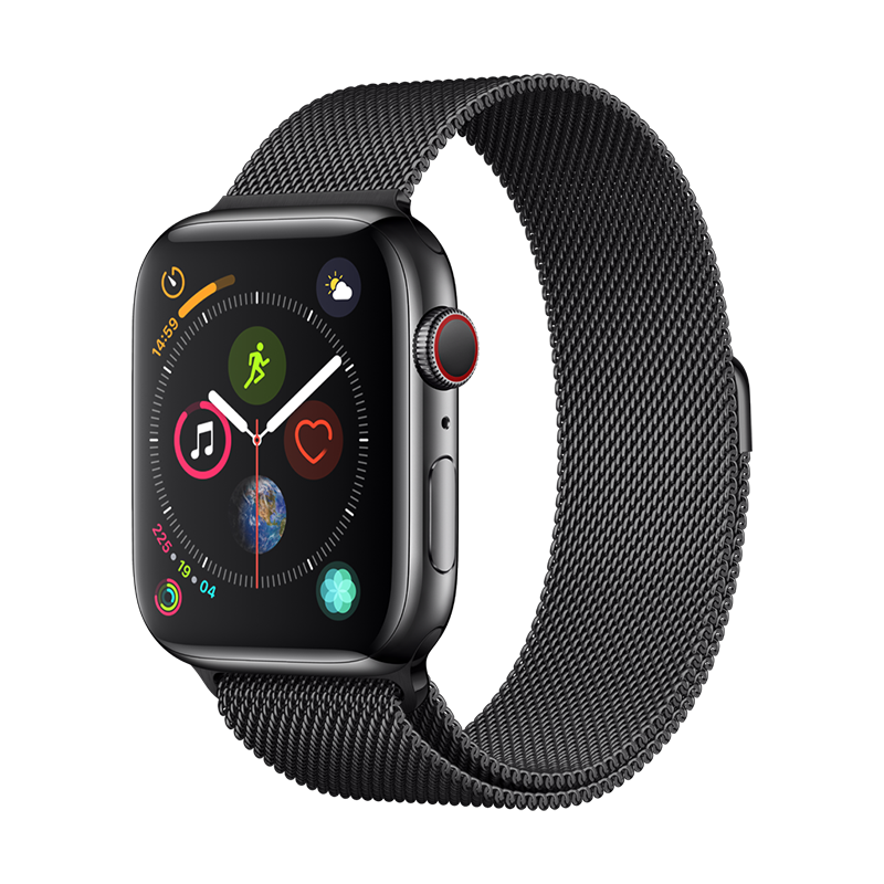 DEVIA Řemínek Apple Watch 42 / 44 / 45 / 49mm Milanese černý