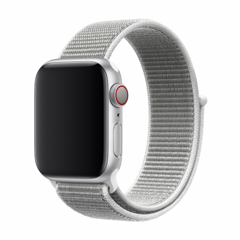 DEVIA Řemínek Apple Watch 38 / 40 / 41mm nylon šedý