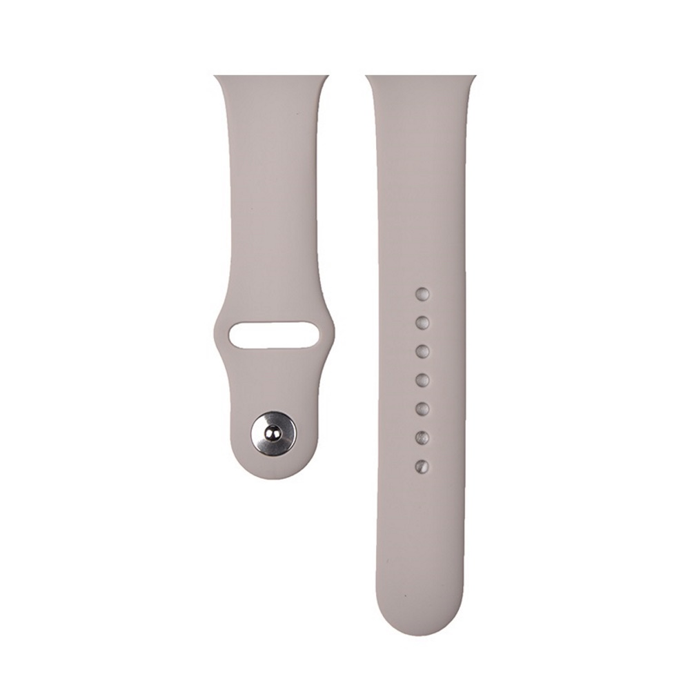 none Řemínek Devia Deluxe Sport pro Apple Watch 41mm/ 40mm/ 38mm levandulově šedý
