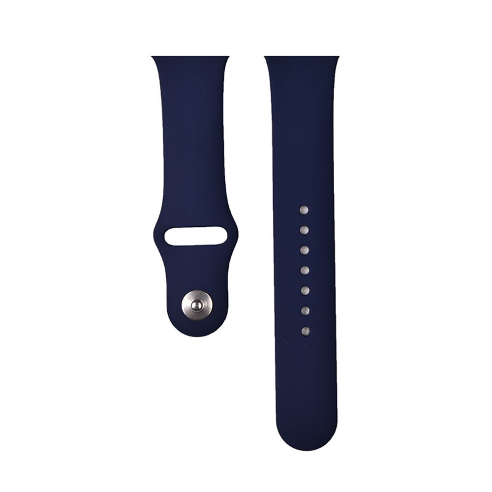 none Řemínek Devia Deluxe Sport pro Apple Watch 41mm/ 40mm/ 38mm půlnočně modrý