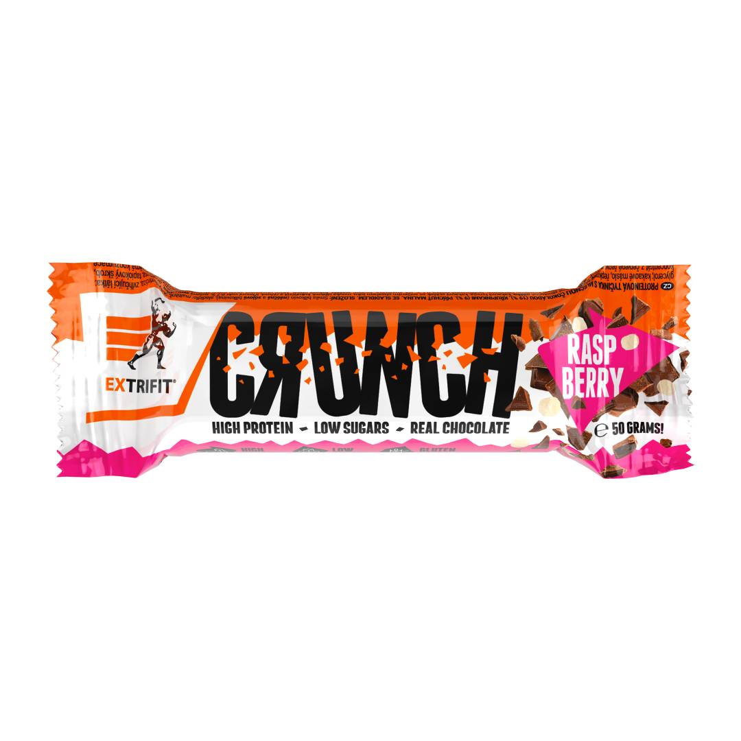 Extrifit Protein Bar Crunch 50 g - malina