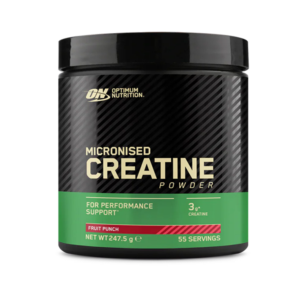 Optimum Nutrition Micronised Creatine Powder 247,5 g fruit punch Příchuť: ovocný punč