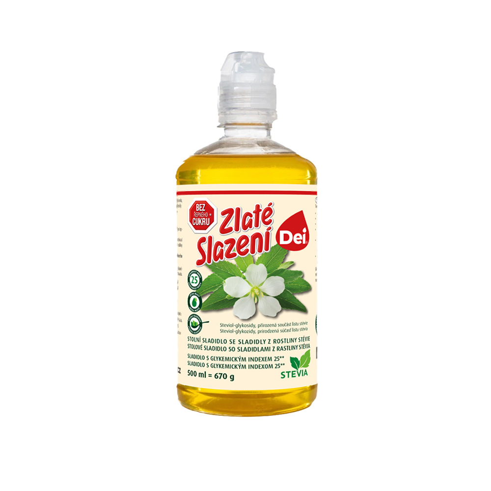Dei DeiSirup Zlaté Slazení 500 ml ovocný cukr