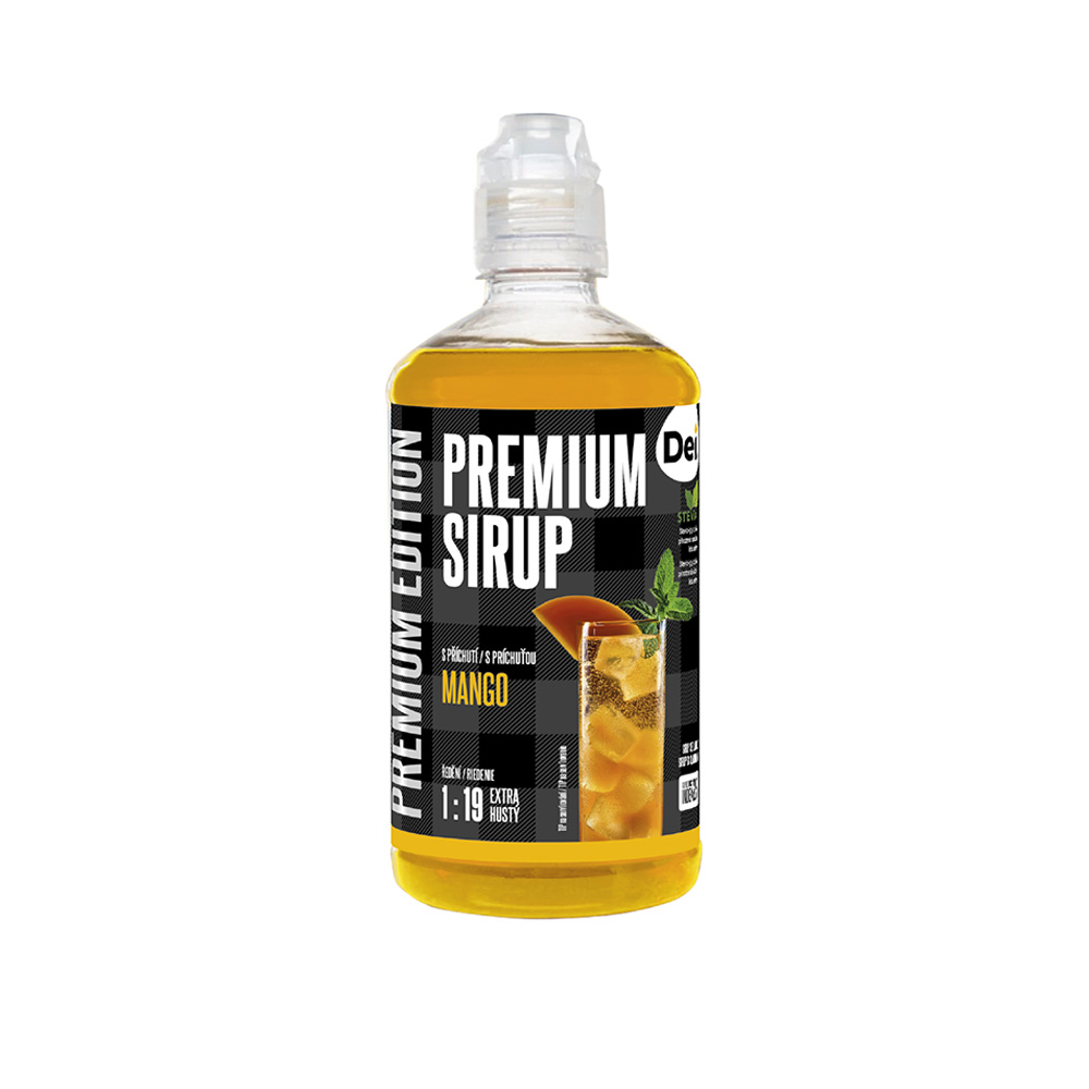 Dei DeiSirup Premium Sirup 485 ml Příchuť: mango