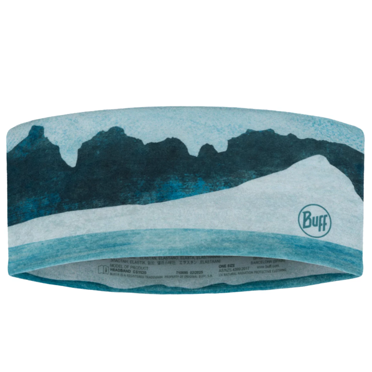 Sportovní čelenka Buff CoolNet UV Wide Headband 13802670610 Velikost: One size