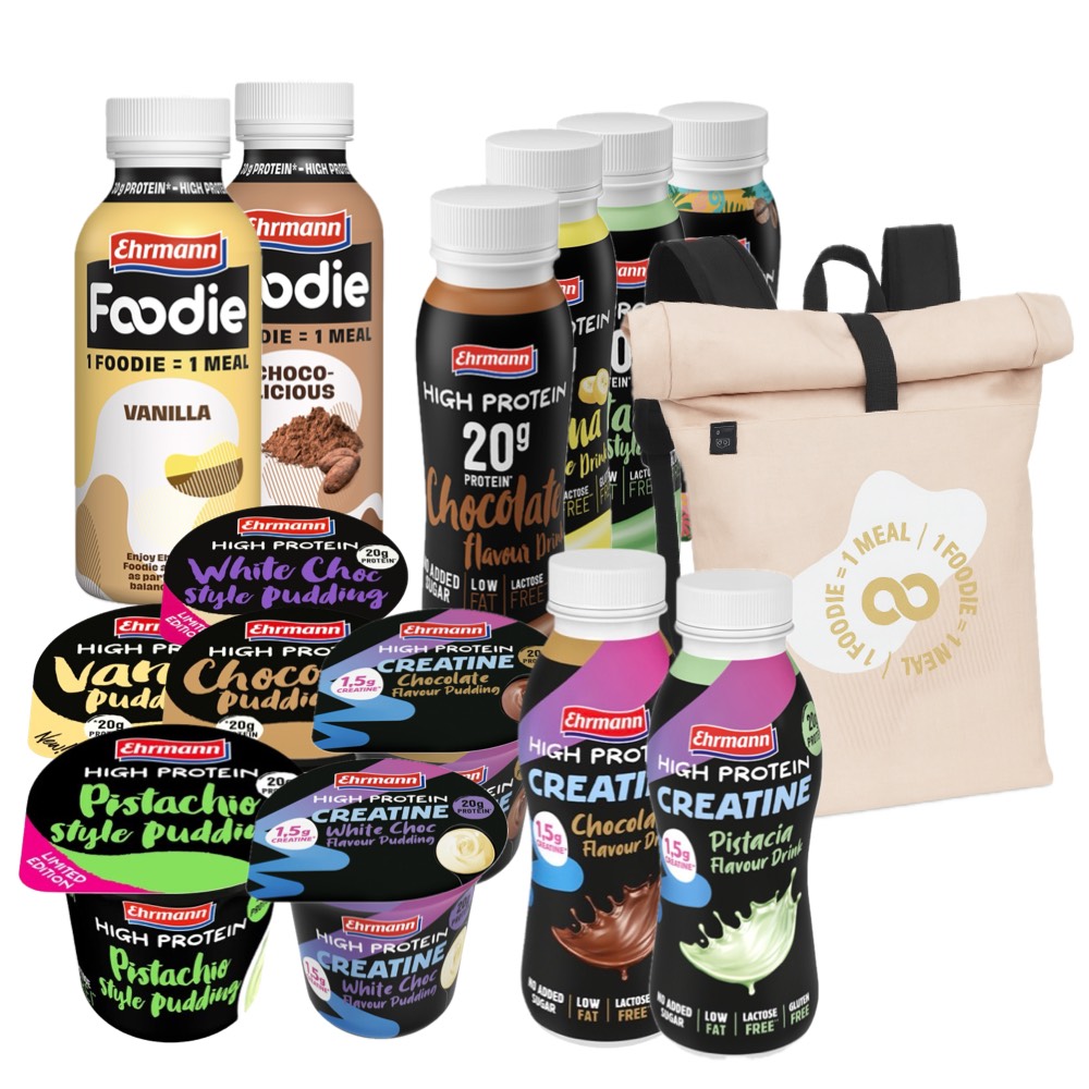 AKCE Limitovaný Ehrmann Protein pack + ZDARMA Batoh