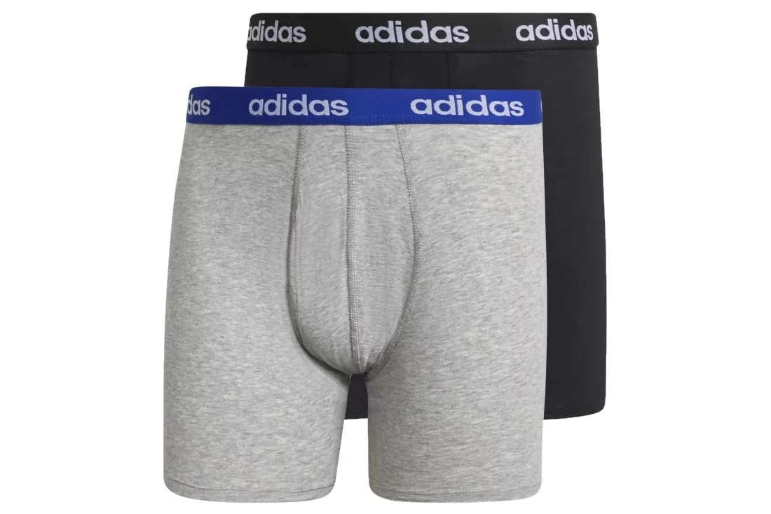 adidas performance Pánské boxerky adidas Linear Brief 2 kusy GN2072 Velikost: M