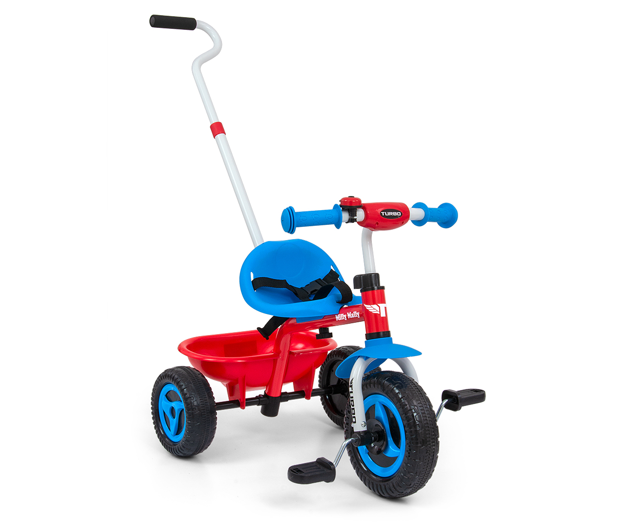 Milly Mally Dětská tříkolka Turbo kolo Cool Red