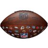Wilson NFL JR Throwback FB 32 Team Logo Ball WTF1534XBNFL (Velikost 7)