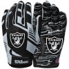 Wilson NFL Stretch Fit Receivers Gloves WTF9326LV (Velikost One size)