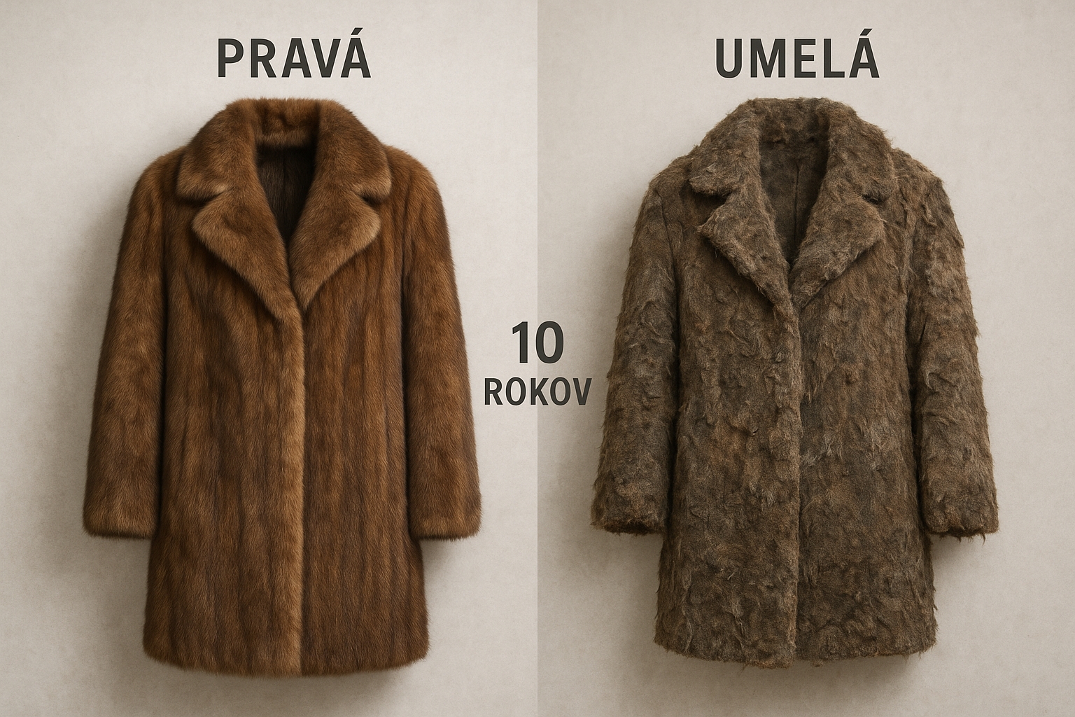 Pravá vs. umelá kožušina