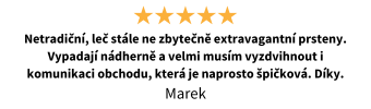 Hodnocení od zákazníka Marek