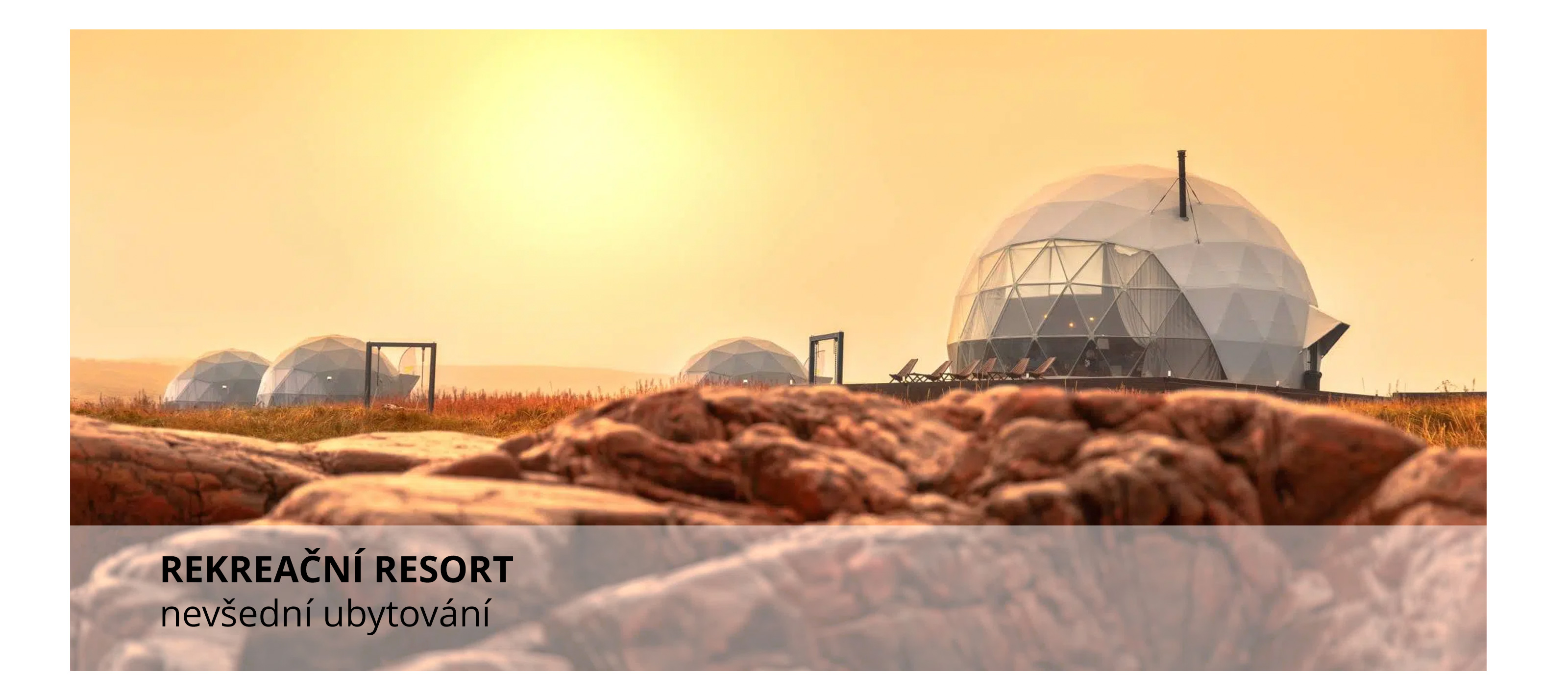 Glamping nevsedni ubytovani