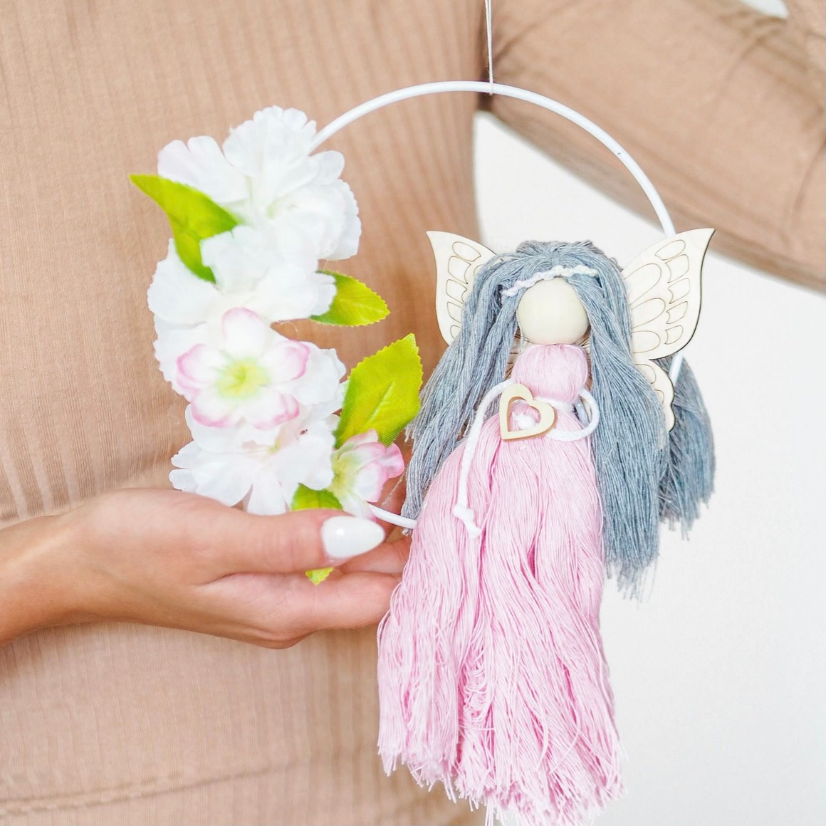 Návod na macramé víly