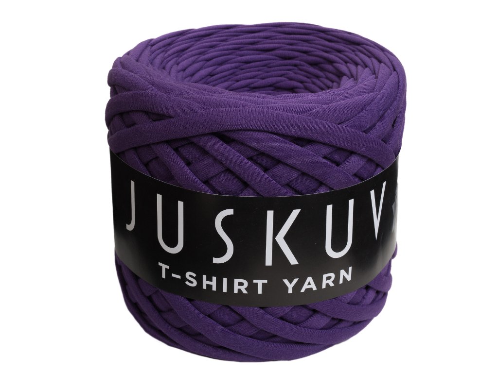 JUSKUV T-shirt yarn - medium - Violet - TY23