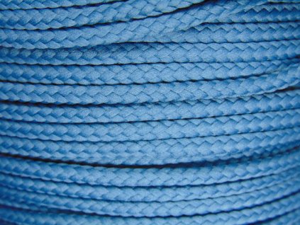 Polyesterová šňůra YarnMellow Loopy Saská modř
