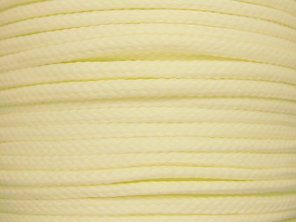 Polyesterová šňůra YarnMellow Loopy Světle žlutá