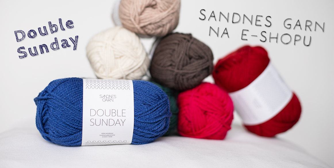 Sandnes Garn, Double Sunday, pletení, příze, merino