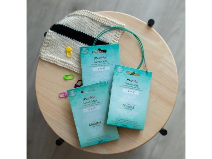 KnitPro Mindful - výměnná lanka Swivel 360° (otočná)