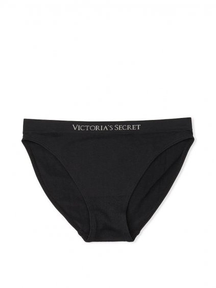 Victoria's Secret černé bezešvé seamless bikini