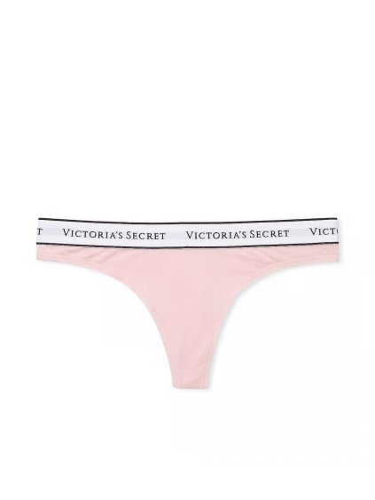 Victoria's Secret růžová bavlněná tanga
