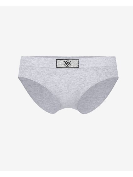 Victoria's Secret šedé bavlněné bokovky s kamínky