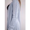 Světle modrý kardigan s kapsami