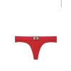 VS bavlněná tanga červená s kamínky1
