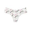 PINK bezešvá tanga bílá světýlka1